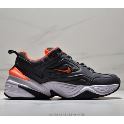 Nike Air Monarch M2k Tekno Ready Stock Black White Gray 36 45 Shopee Singapore