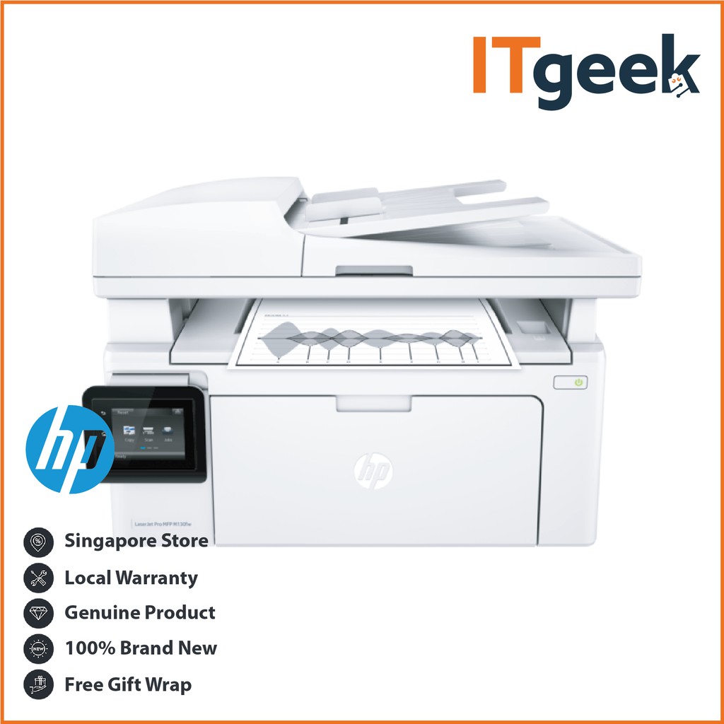 HP LaserJet Pro MFP M130fw Prntr | Shopee Singapore