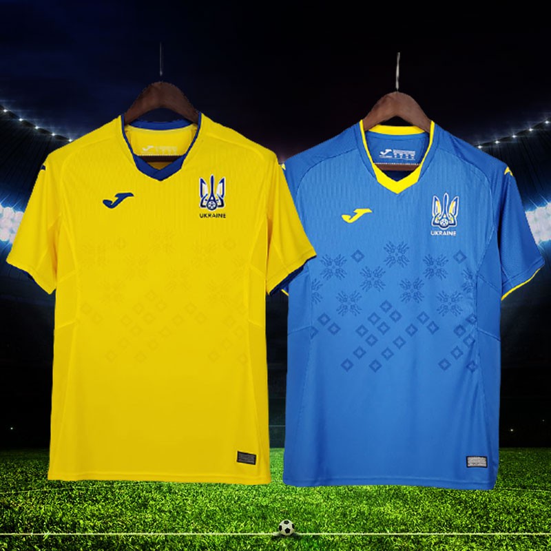 Download 21-22 Ukraine home away Football Shirt 2021 2022 National ...