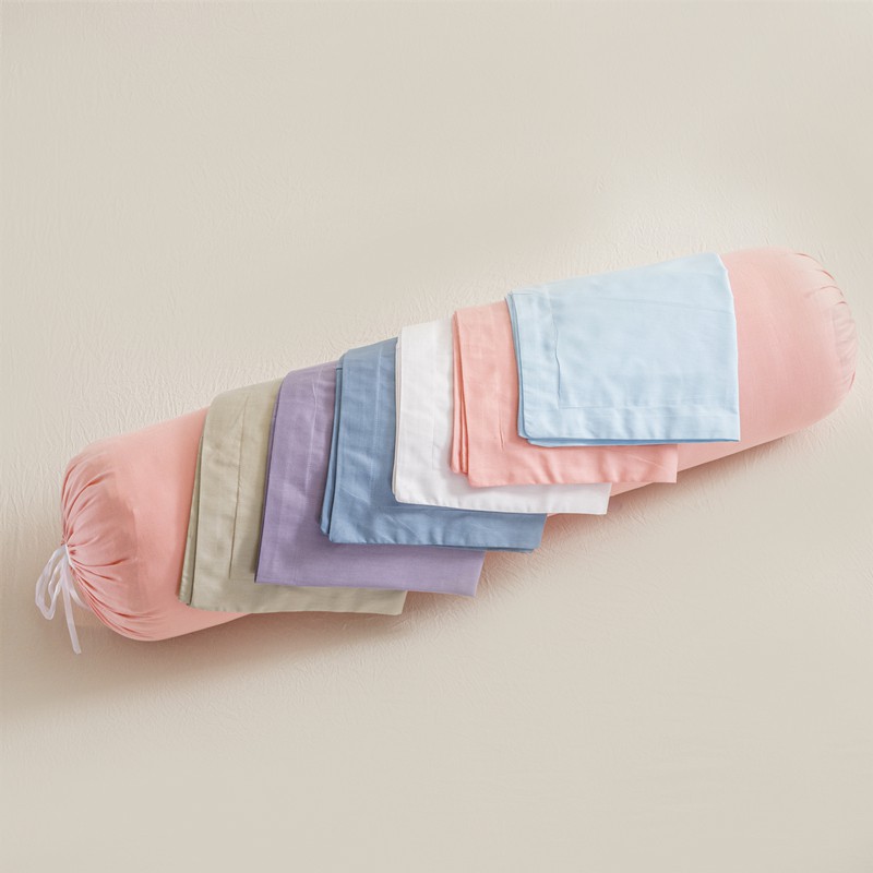 100 Premium Cotton Pillow case 48cmx74cm Bolster case 35x107cm