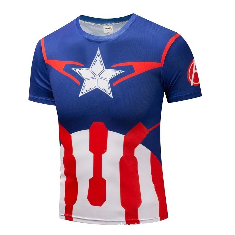 captain america 3d t shirt