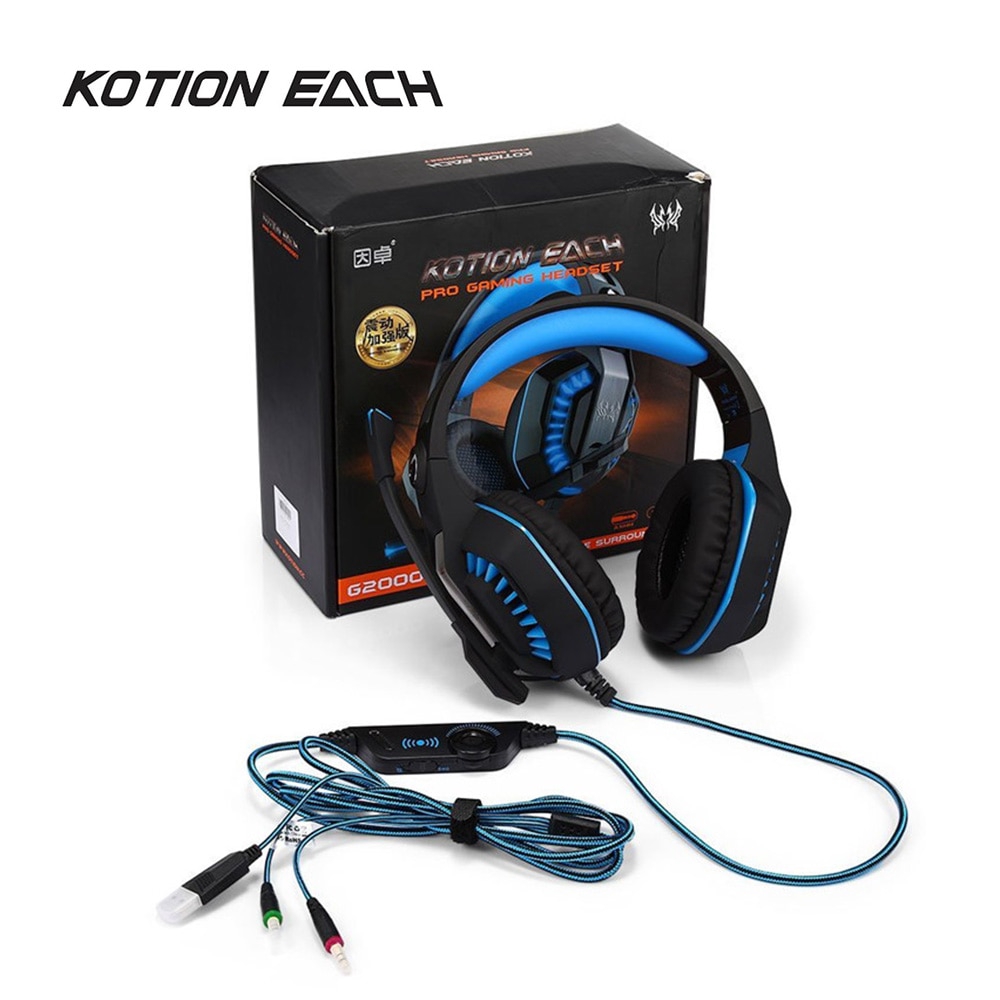gaming headset usb and 3.5