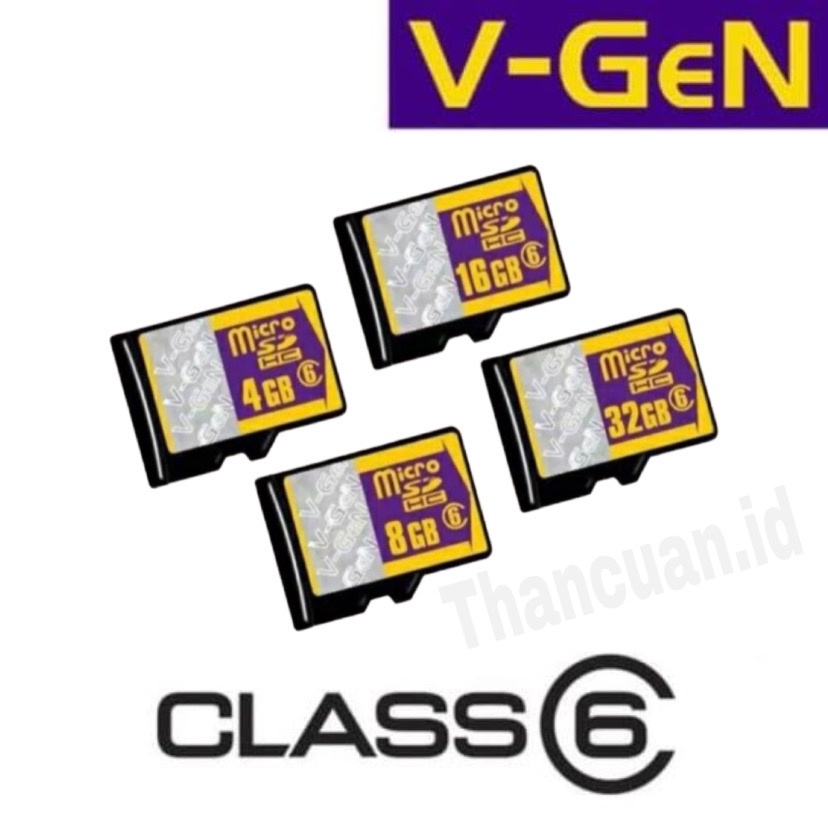 V-gen Micro SD Vgen 4GB 8GB 16GB 32GB Micro SDHC Memory Card Original