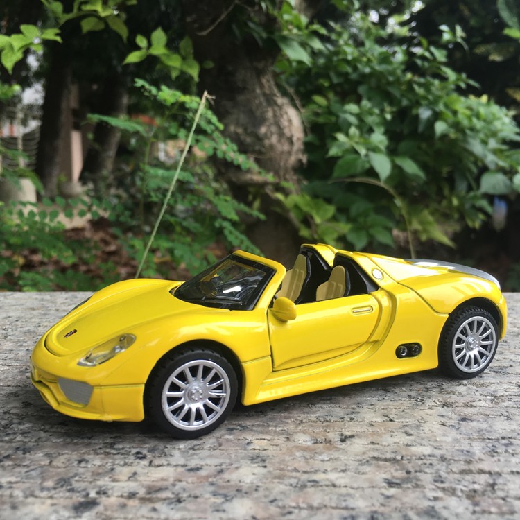  Model Kereta Porsche 918 Roadster Simulasi Anak Mainan 