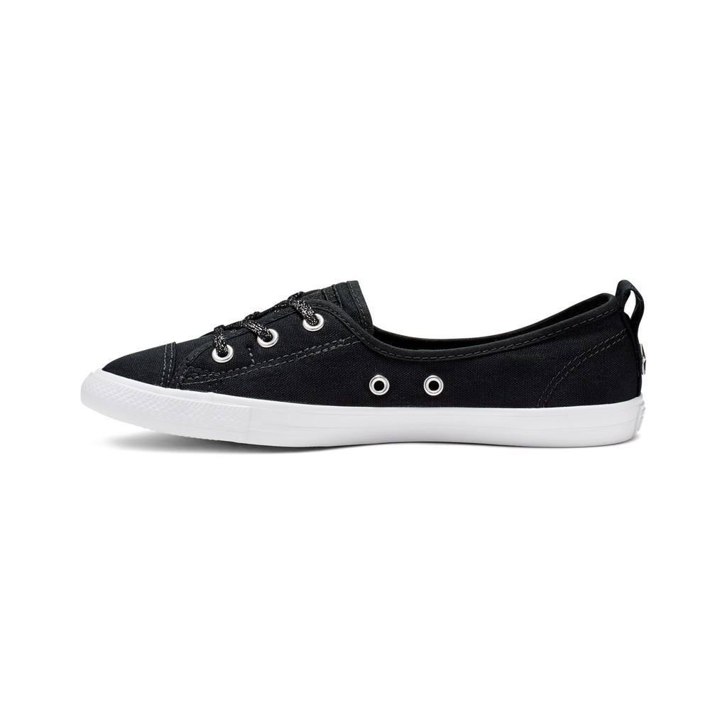 chuck taylor all star dainty ballet lace slip black