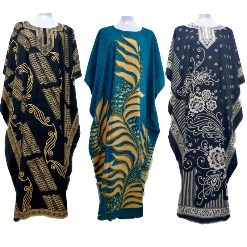 Muslim Suit Polyester Printed Long Dress