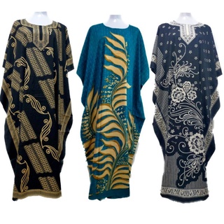 Image of Muslim Suit Polyester Printed Long Dress