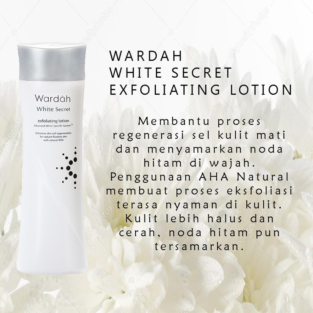 Wardah White Secret Exfoliating Facial Lotion Singapore