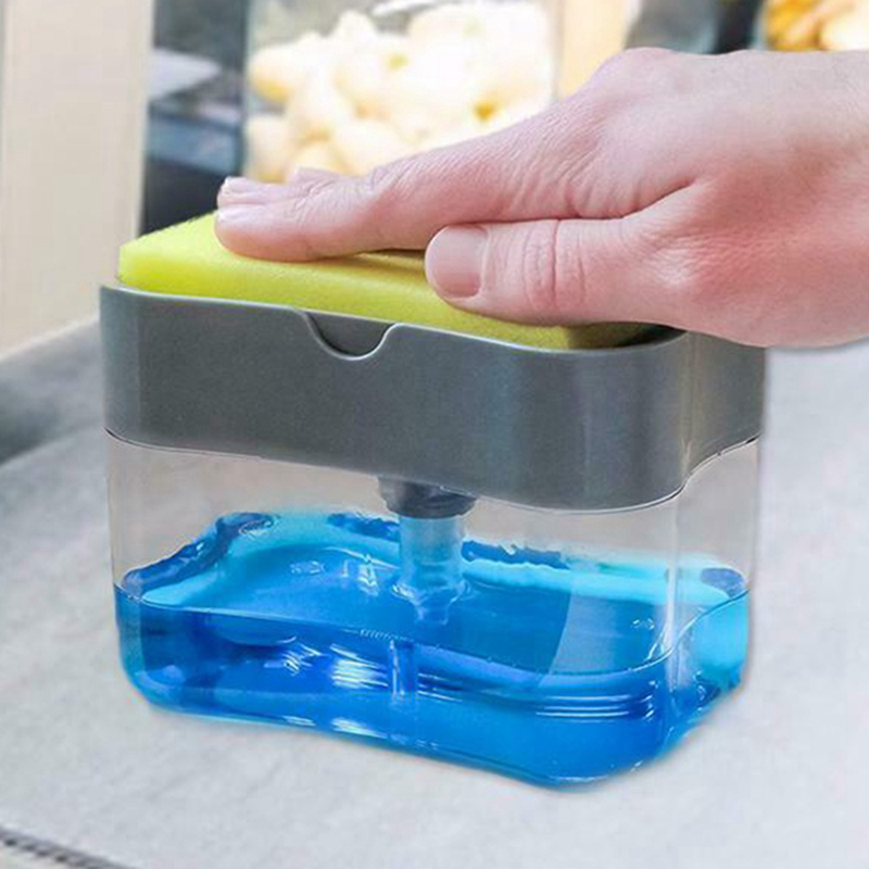 Kitchen Organiser Sink Caddy Basket Dish Cleaning Sponge Holder Soap