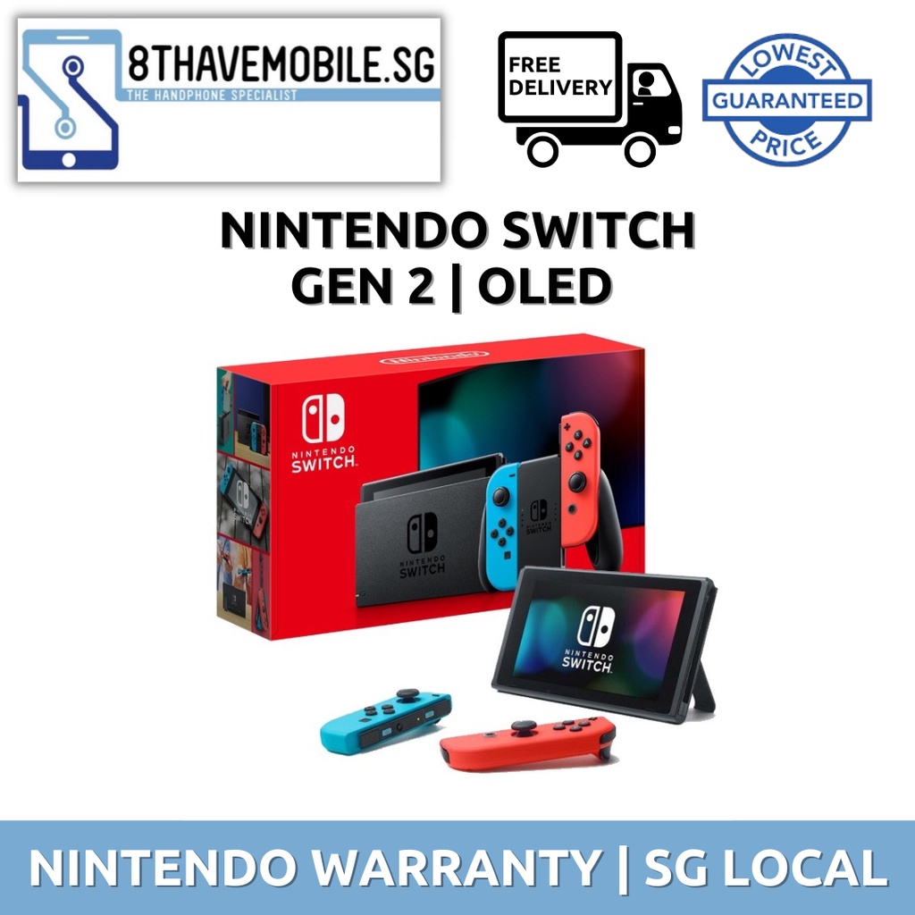 Nintendo Switch Console Gen 2 Switch OLED 1 Year Local Distributor