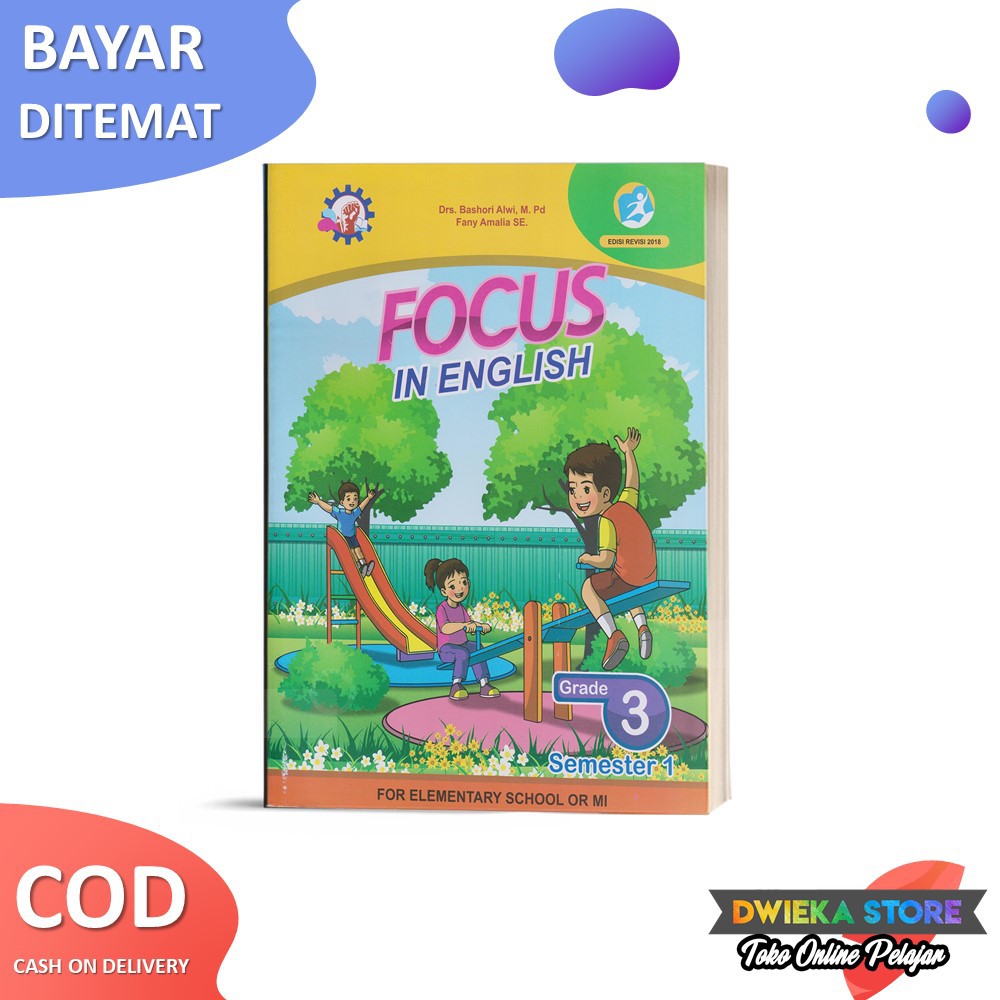 English Focus Book English Class 3 Semester 1 2 Shopee Singapore