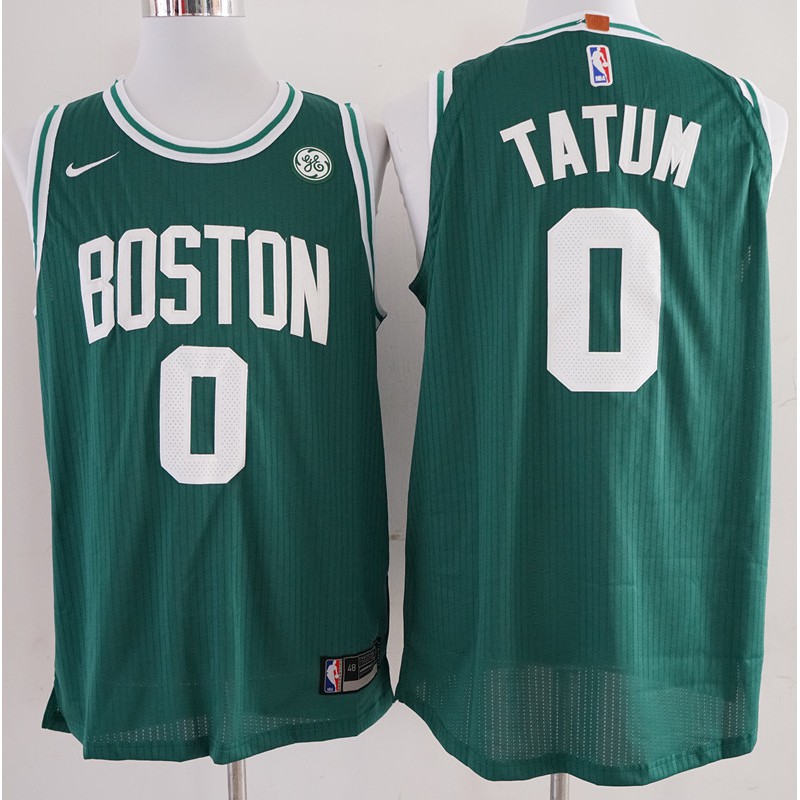 jayson tatum green jersey