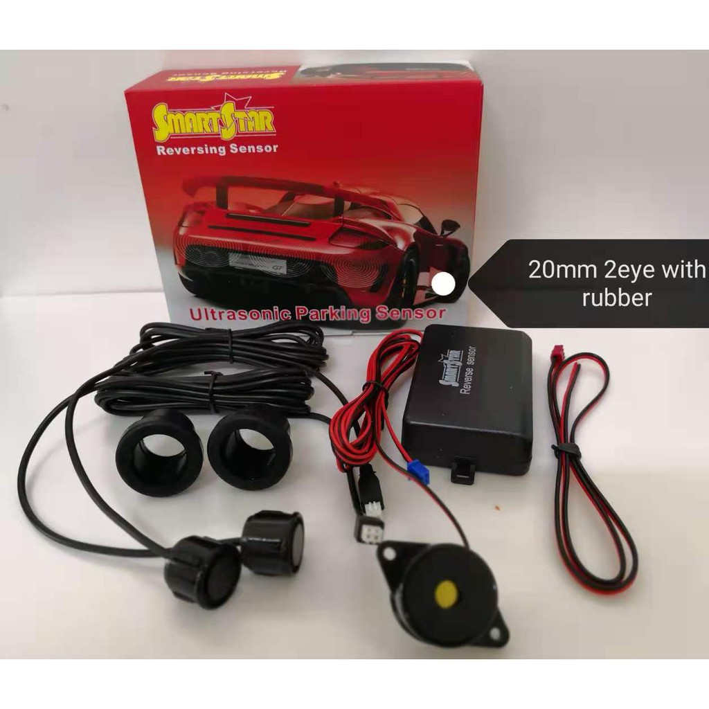 Smartstar Parking Reverse Sensor System 20mm With Rubber | Shopee Singapore