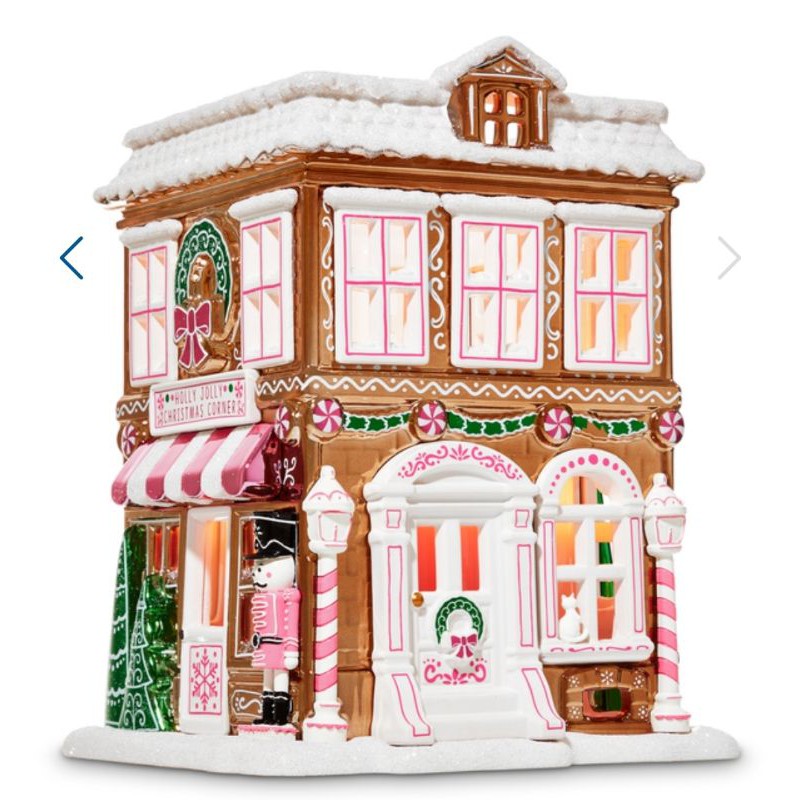 bath and body works gingerbread candle holder