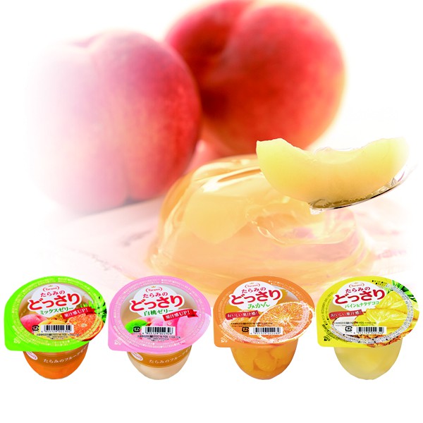 Bonbons Japan Tarami Fruit Jelly Peach Jelly Orange Jelly Japan Imported Shopee Singapore