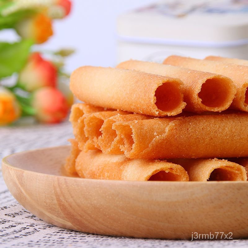 9boxed Sanritsu Sanli Zhi Guo Fragrant Japanese Egg Roll Chocolate Filled Cookies Imported Office Party Leisure Snacks Shopee Singapore