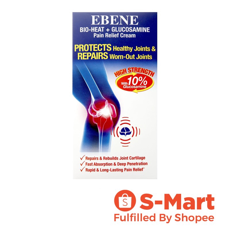 Ebene BioHeat + Glucosamine Pain Relief Cream 50g Shopee Singapore