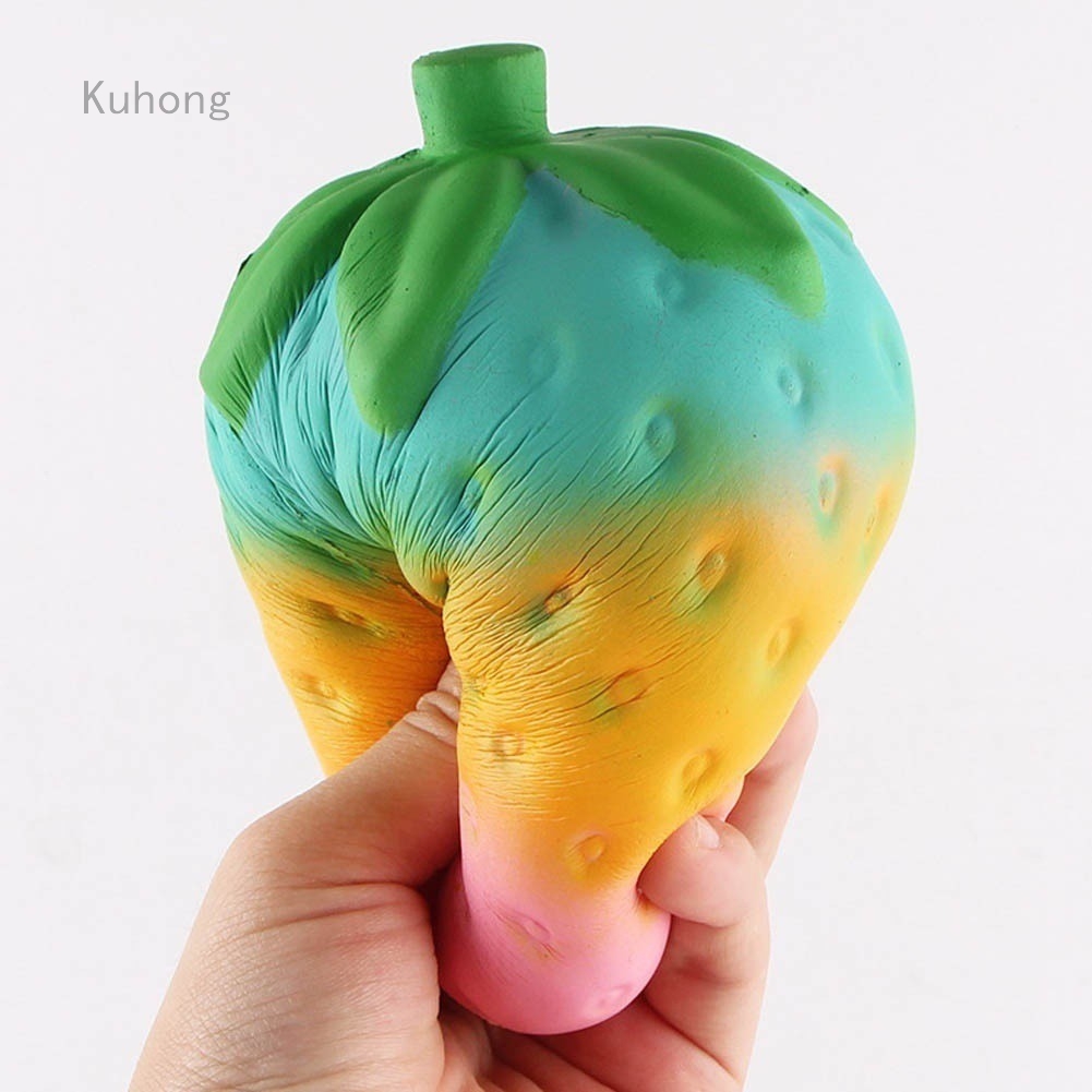 strawberry squishy toy