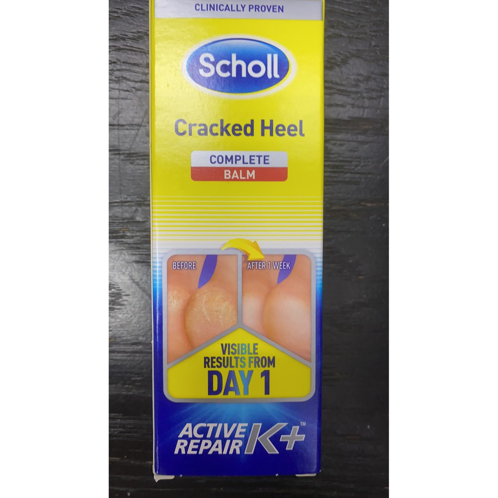 scholl cracked heel repair