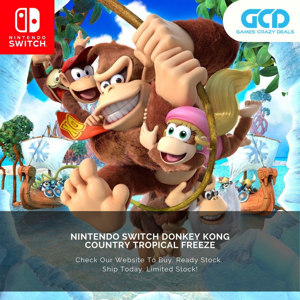 donkey kong country on nintendo switch