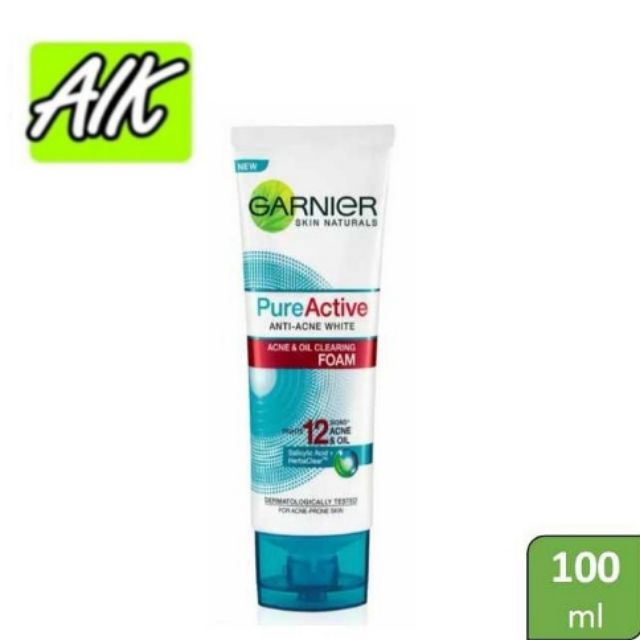 garnier pure anti acne white