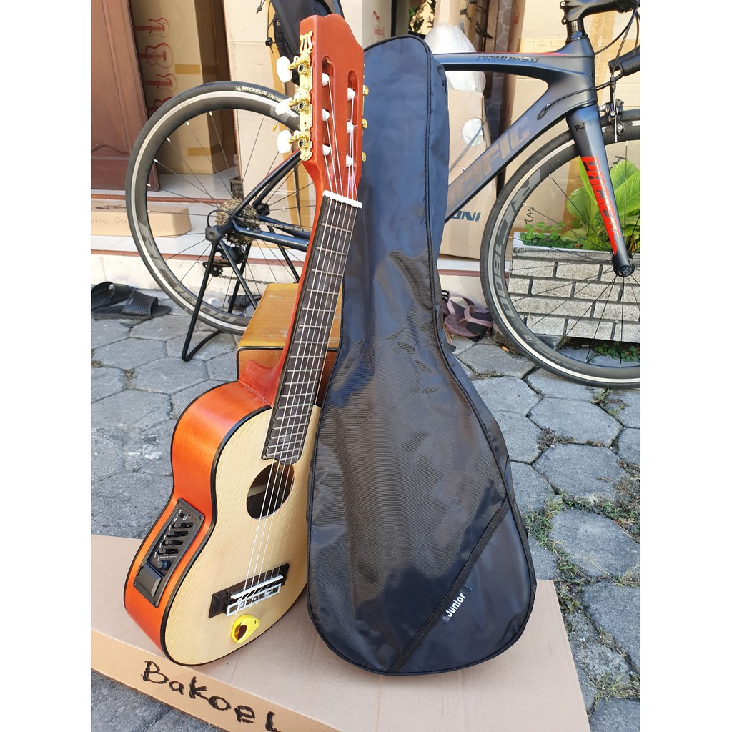 Guitalele / Guitarlele / Guitar lele / Electric Acoustic Guitar mini Bonus softcase Bag