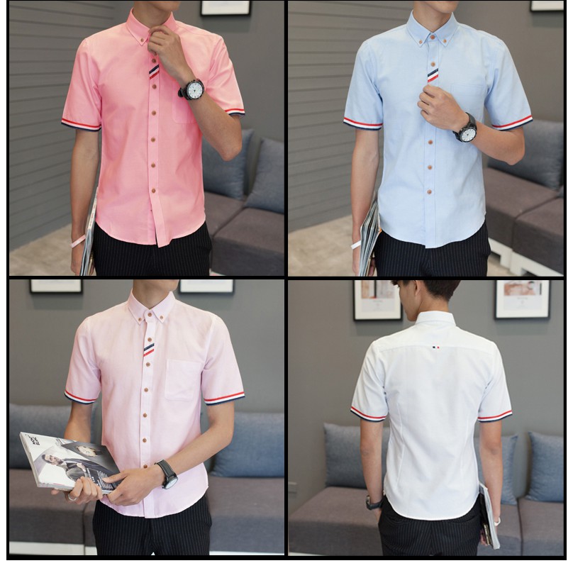 men's outfits with pink shirts