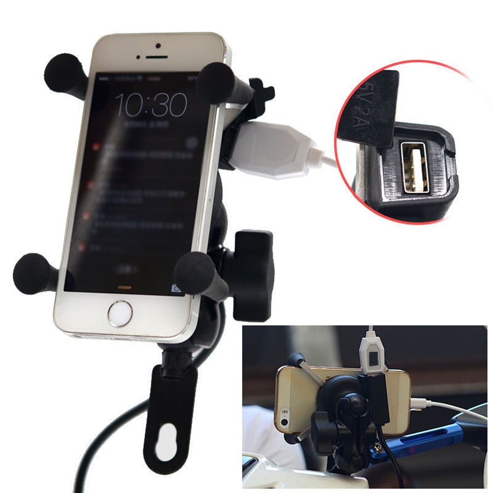 bike holder with charger