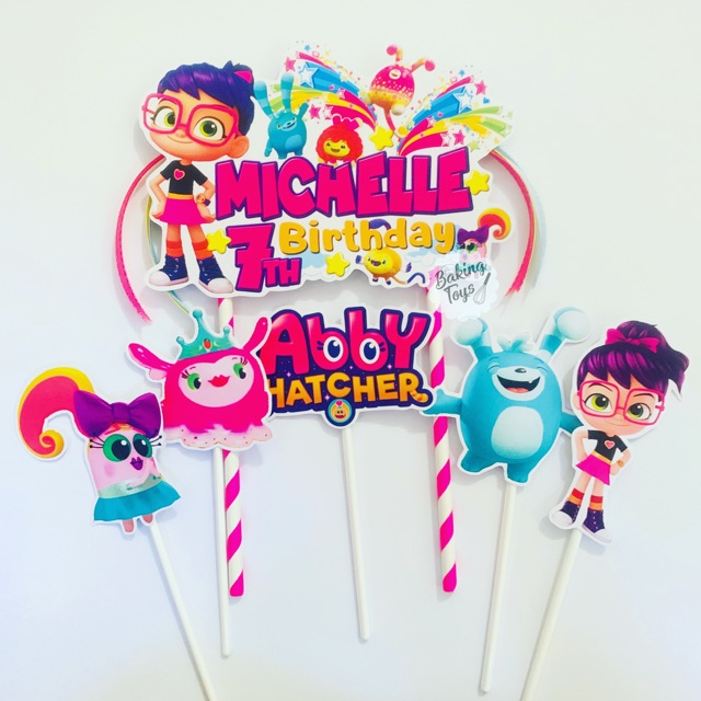 Abby Hatcher Birthday Cake Topper | Shopee Singapore