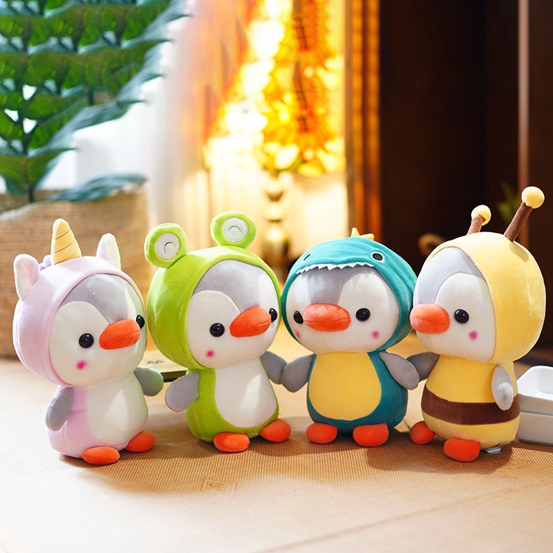 cute penguin soft toy