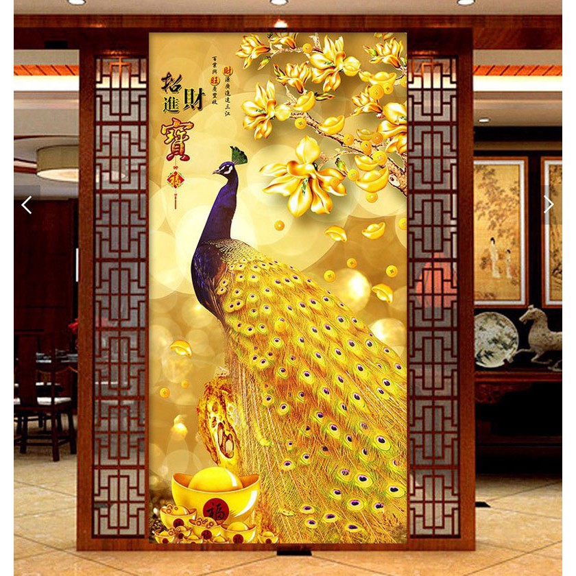 DIY Diamond Embroidery,Round Diamond Full 5D Modern scenery Diamond