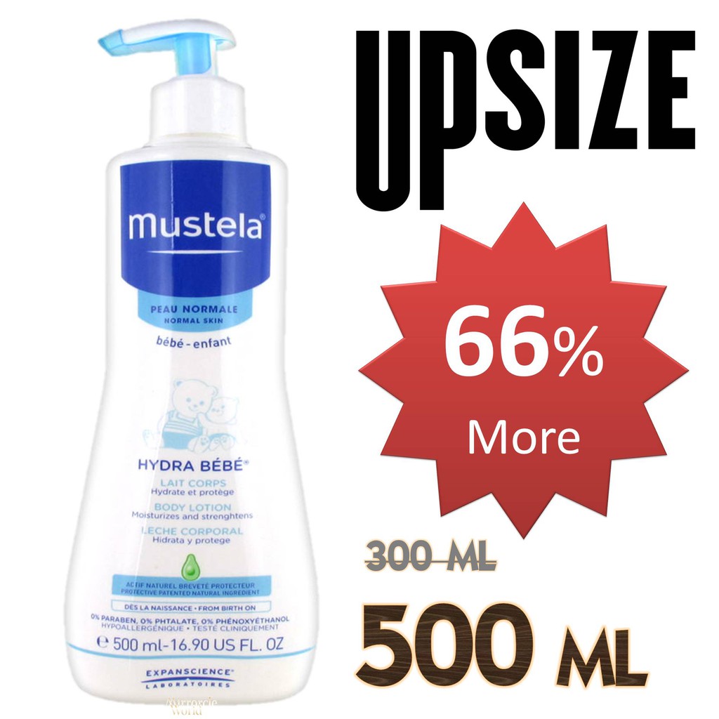 mustela hydra bebe body lotion 750ml