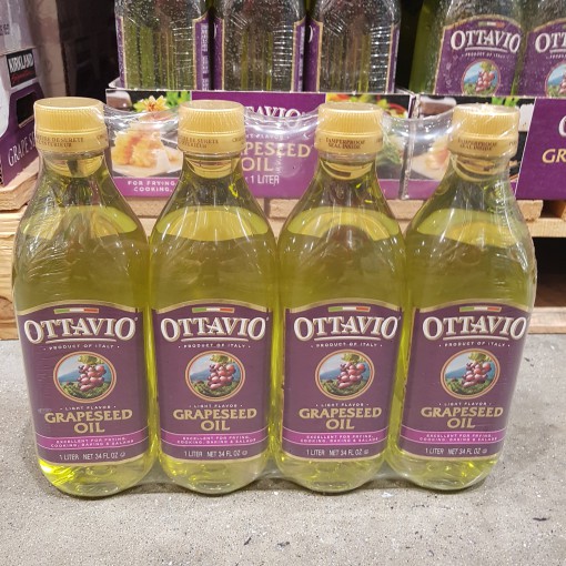 Costco Costco OTTAVIO Ottavio Grapeseed Oil 1L x4 Shopee Singapore