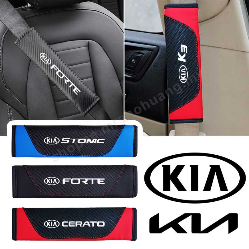 Car Seat Belt Cover For Kia Cerato K3 Forte Stonic Rio Sportage Seltos