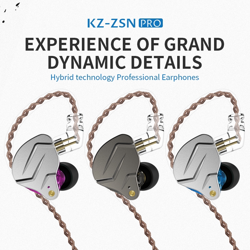 headset kz zsn pro