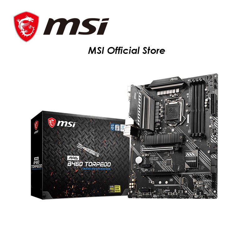 MSI MAG B460 Torpedo Gaming Motherboard B460-Torpedo | Shopee Singapore