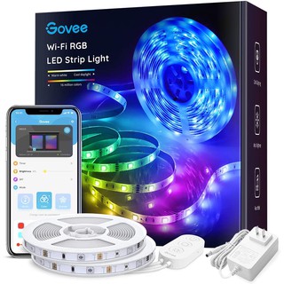 Govee 32 8ft 10 M Led Strip Lights Works With Alexa Google Home Wireless Smart App Control Rgb Light Strip Music Sync Singapore