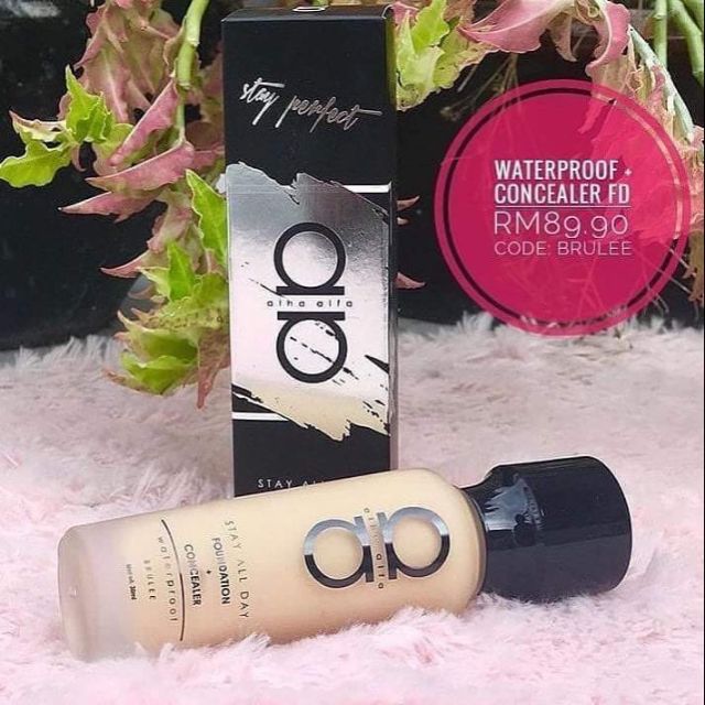 Readystock Stay All Day Foundation Concealer Alha Alfa Shopee Singapore