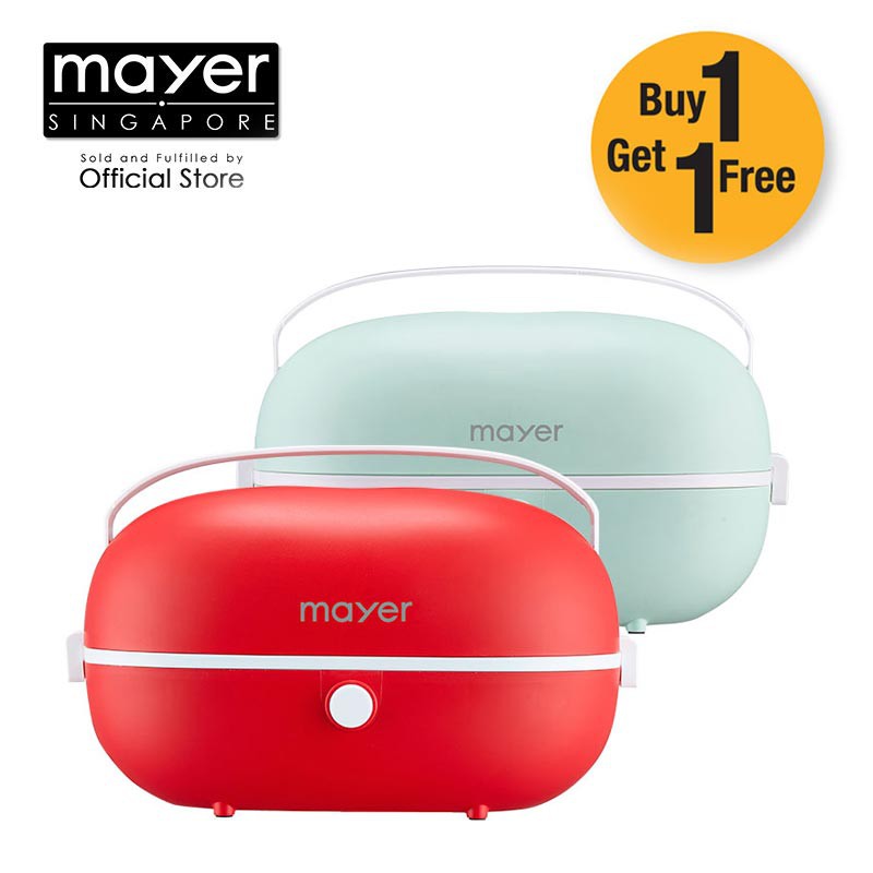 Mayer Multi Cooker MMMC828 Portable Electric Lunch Box Buy 1 Get 1