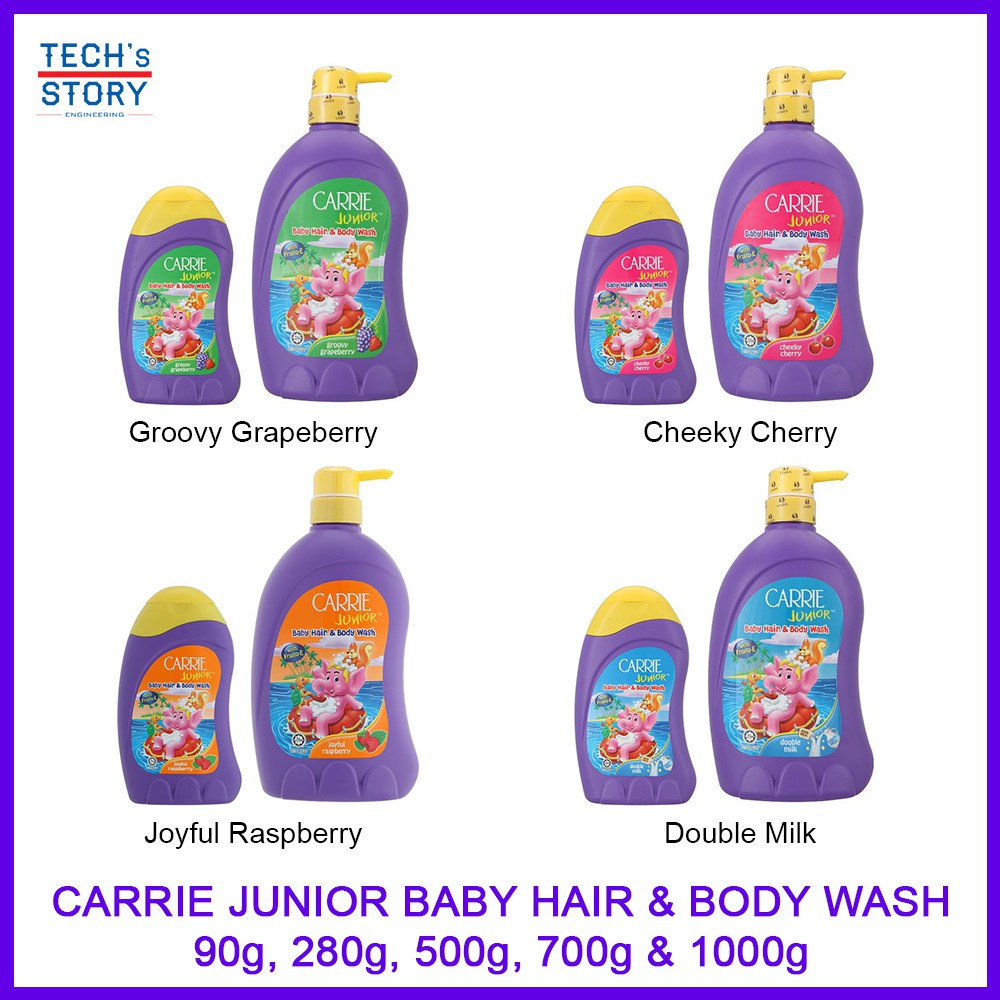 Carrie Junior Baby Hair Body Wash Shopee Singapore