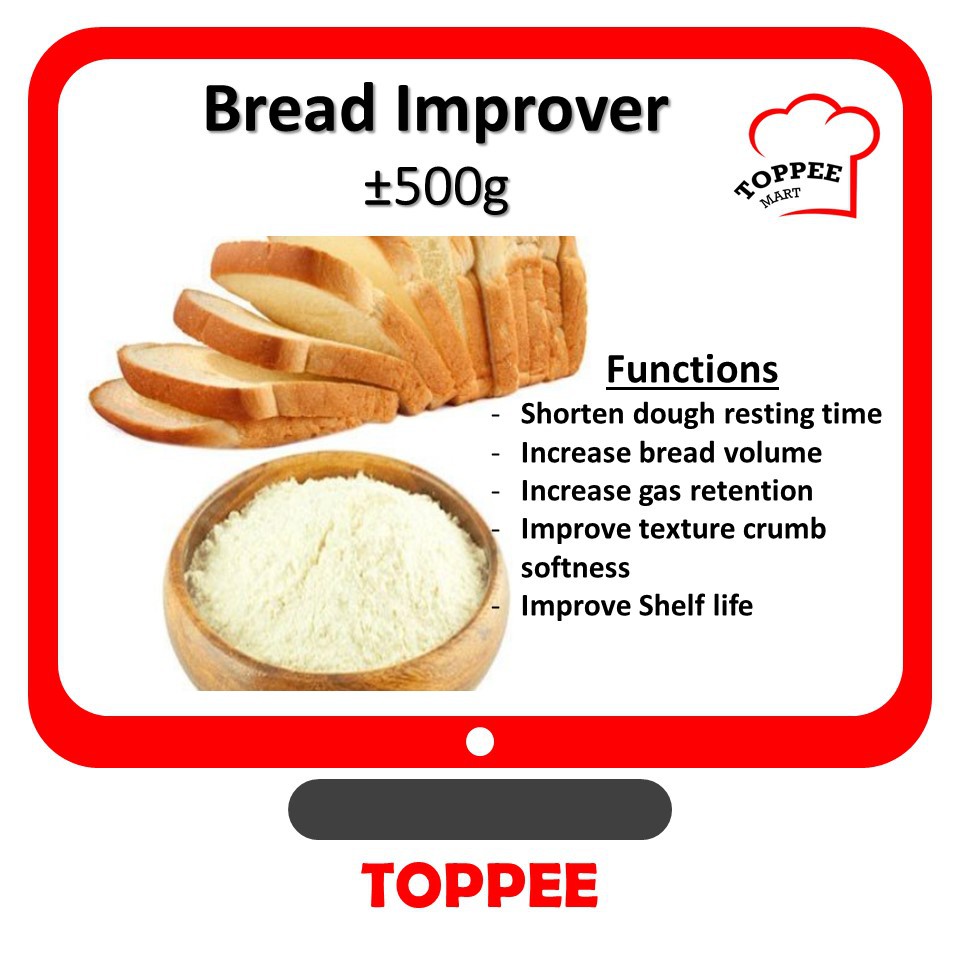 Shop Malaysia Bread Improver 500g Bakels Pelembut Roti Shopee Singapore