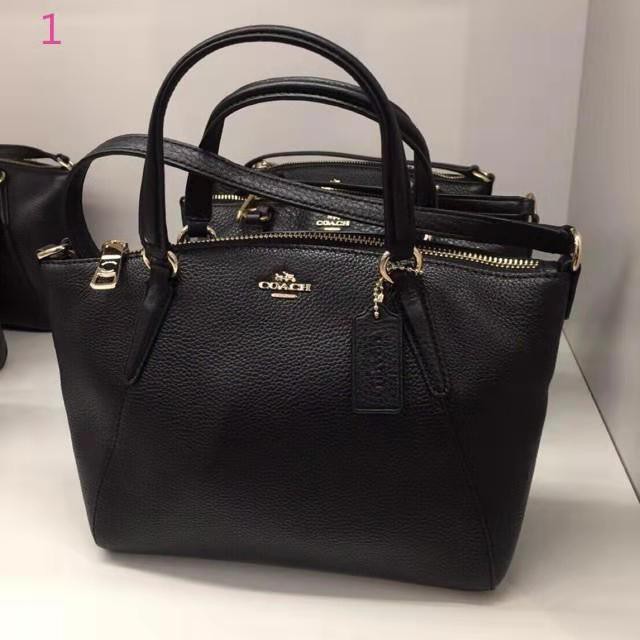 coach pebble leather mini kelsey satchel crossbody handbag