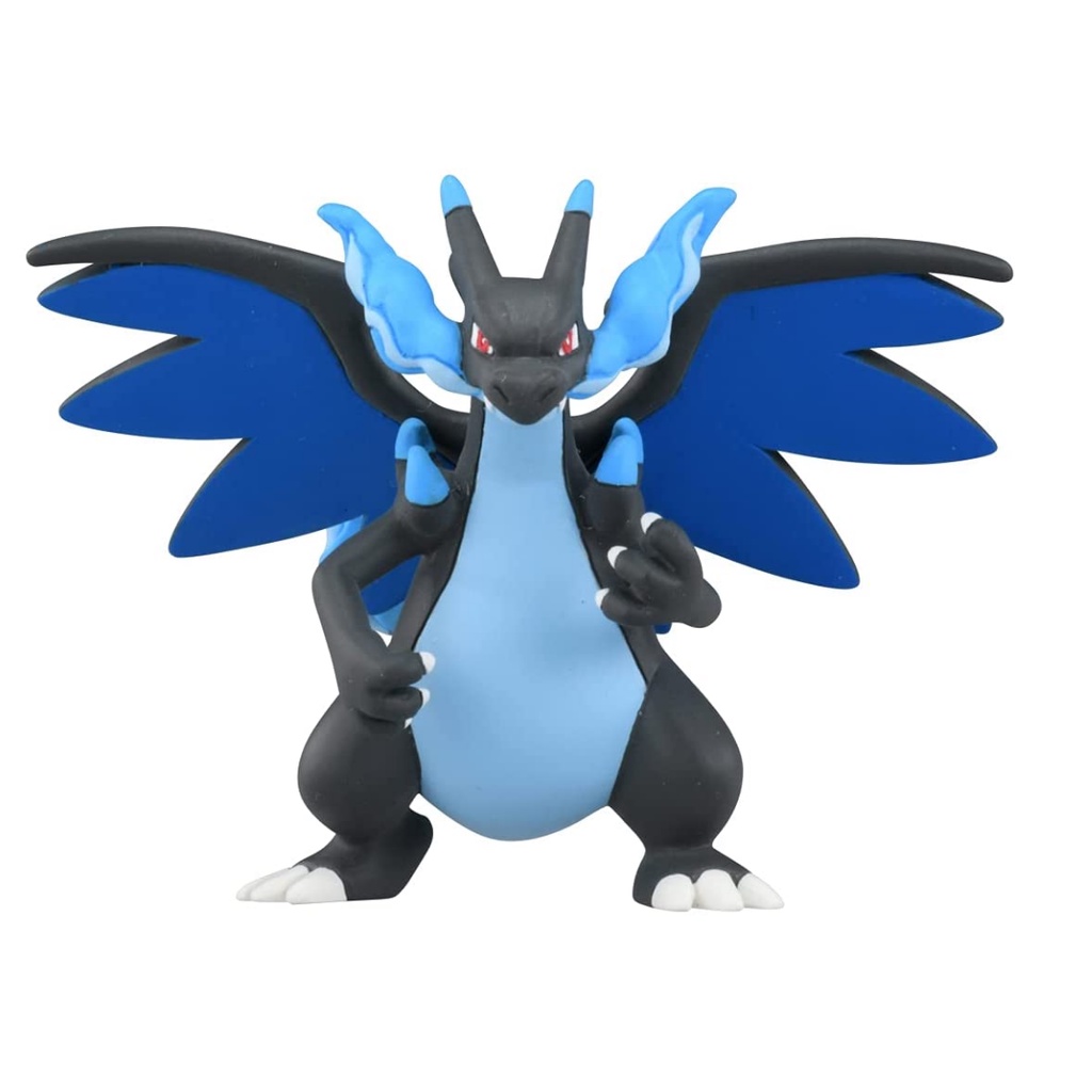 Takaratomy Pokemon Moncolle Ms 51 Mega Charizard X Collection Figure Pokemon Figurine Shopee Singapore