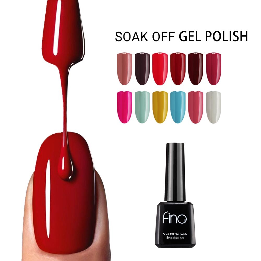 8ml Color Gel Nail Polish Lacquer Varnish Gel Nail Art Led Uv Gel Polish Shopee Singapore