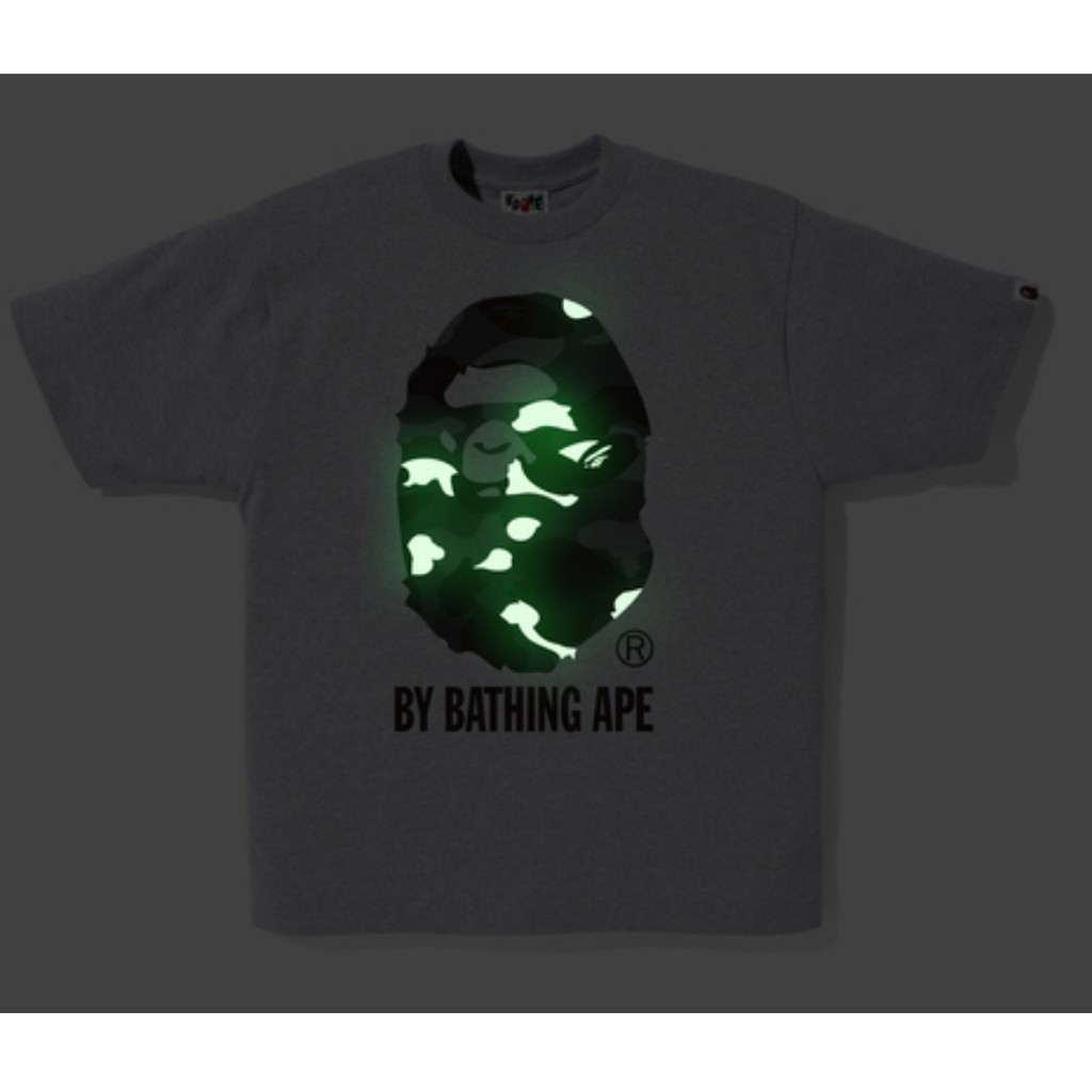 bape glow in the dark tee