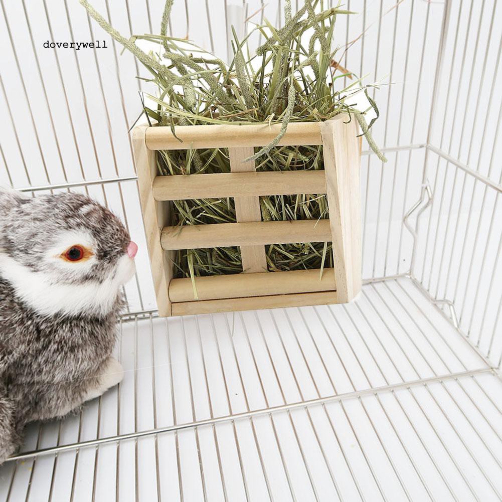 Dyl Rabbit Fodder Hay Feeder Manger Rack Stand Food Bowl Guinea