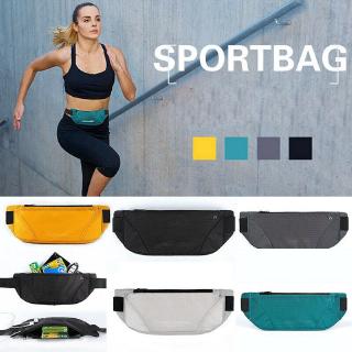 Image of Waterproof Sport Runner Waist Bum Bag Running Jogging Belt Pouch Zip Fanny Pack