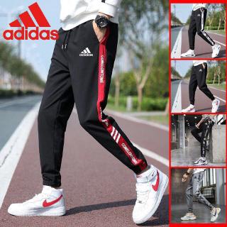 Men's Spring and Autumn Style Tide Brand Bottom Sweatshirt Men's Sports Pants Loose Casual Pants