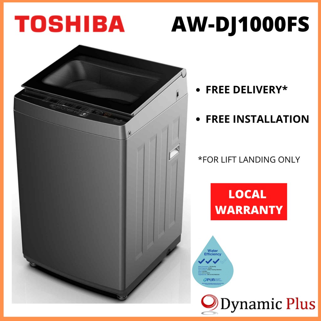 Toshiba AWDJ1000FS 9kg Top Load Washing Machine with Direct Drive