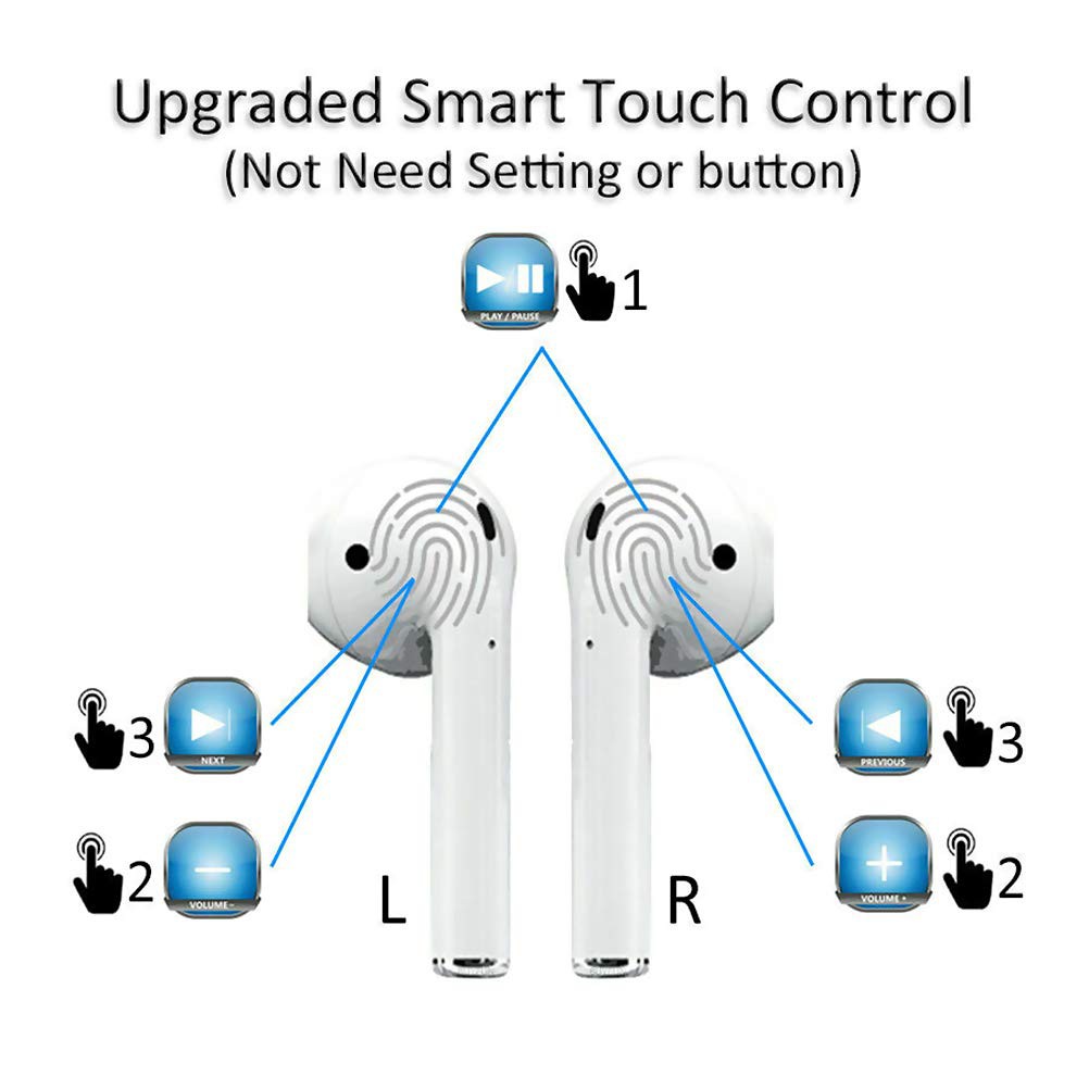 i12 bluetooth 5.0 touch control